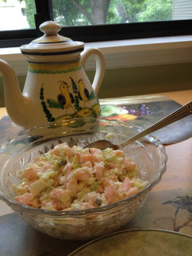 Low Fodmap Shrimp Salad
