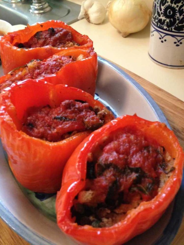 Low Fodmap Stuffed Peppers