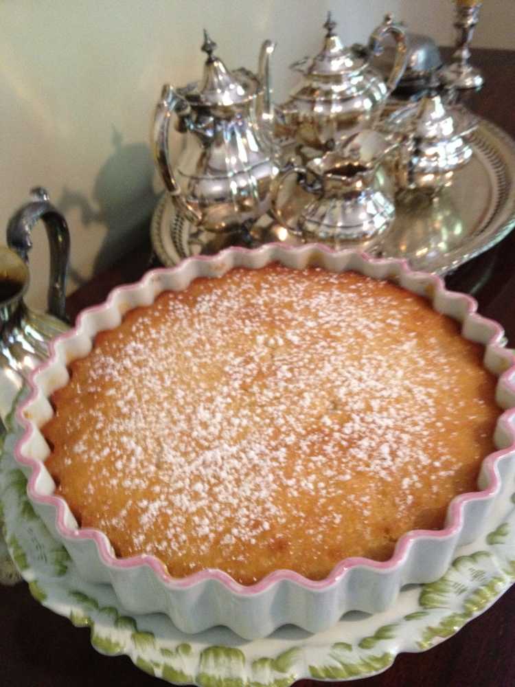 Low Fodmap Peach or Apple Cake