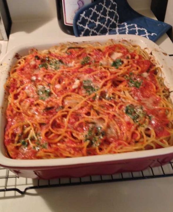 Spaghetti Caruso Feeds a crowd