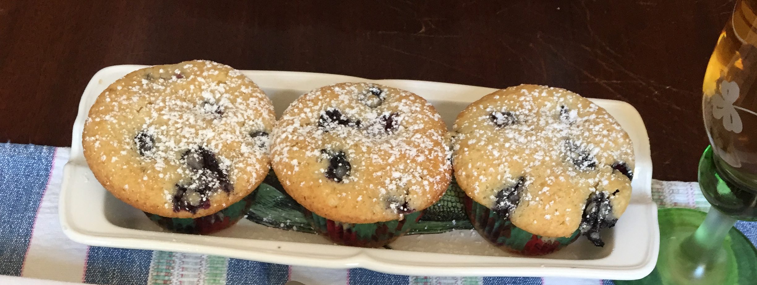 Low Fodmap Blueberry Muffins
