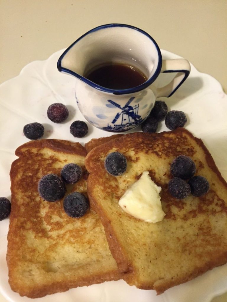 Low fodmap cinnamon french toast