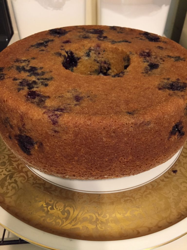 Low Fodmap Blueberry Cake
