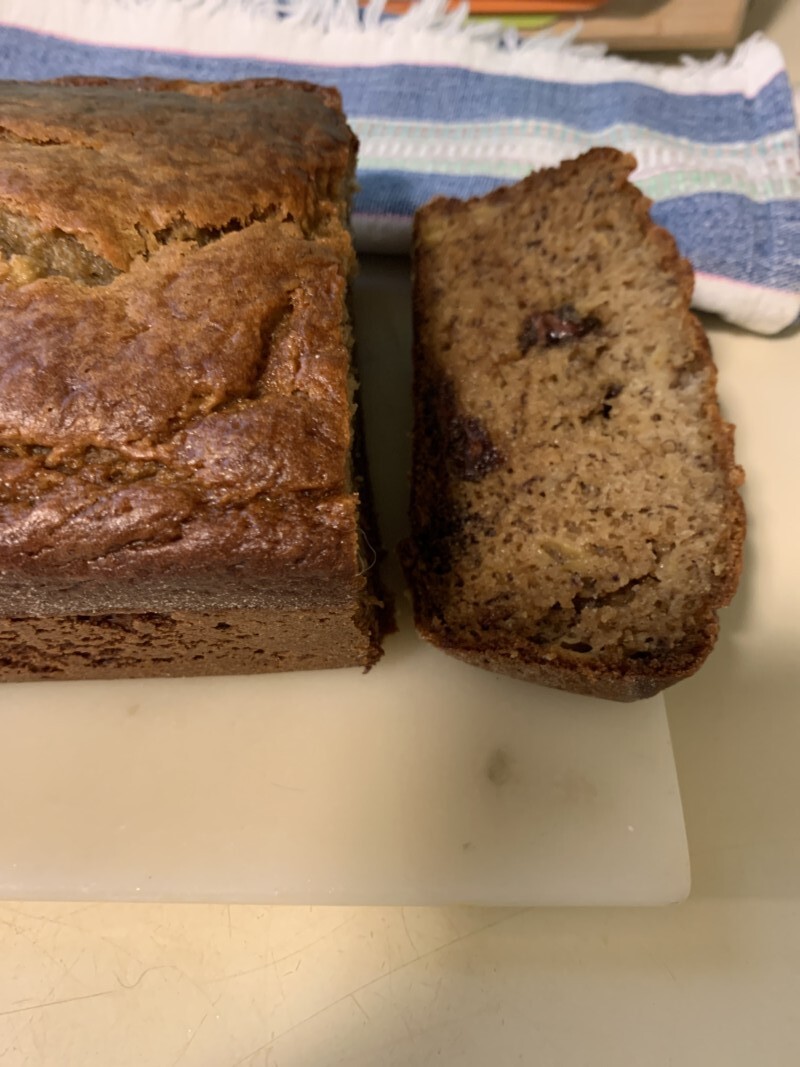 Low Fodmap Banana Bread
