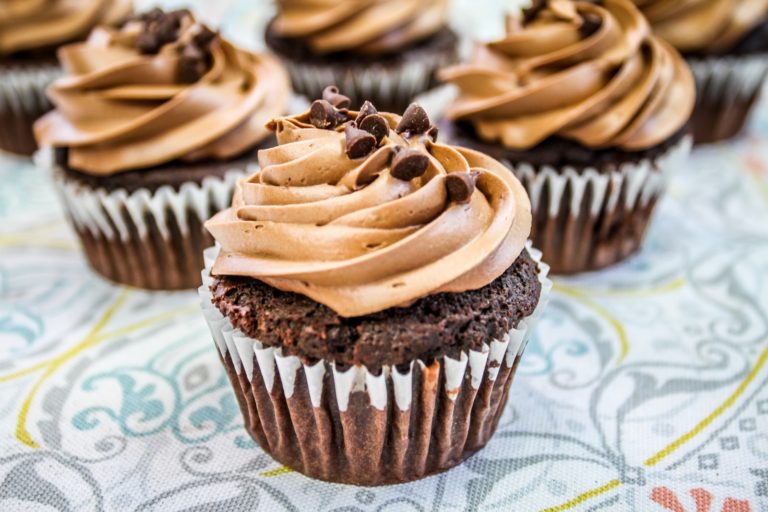 Low Fodmap Chocolate Cupcake