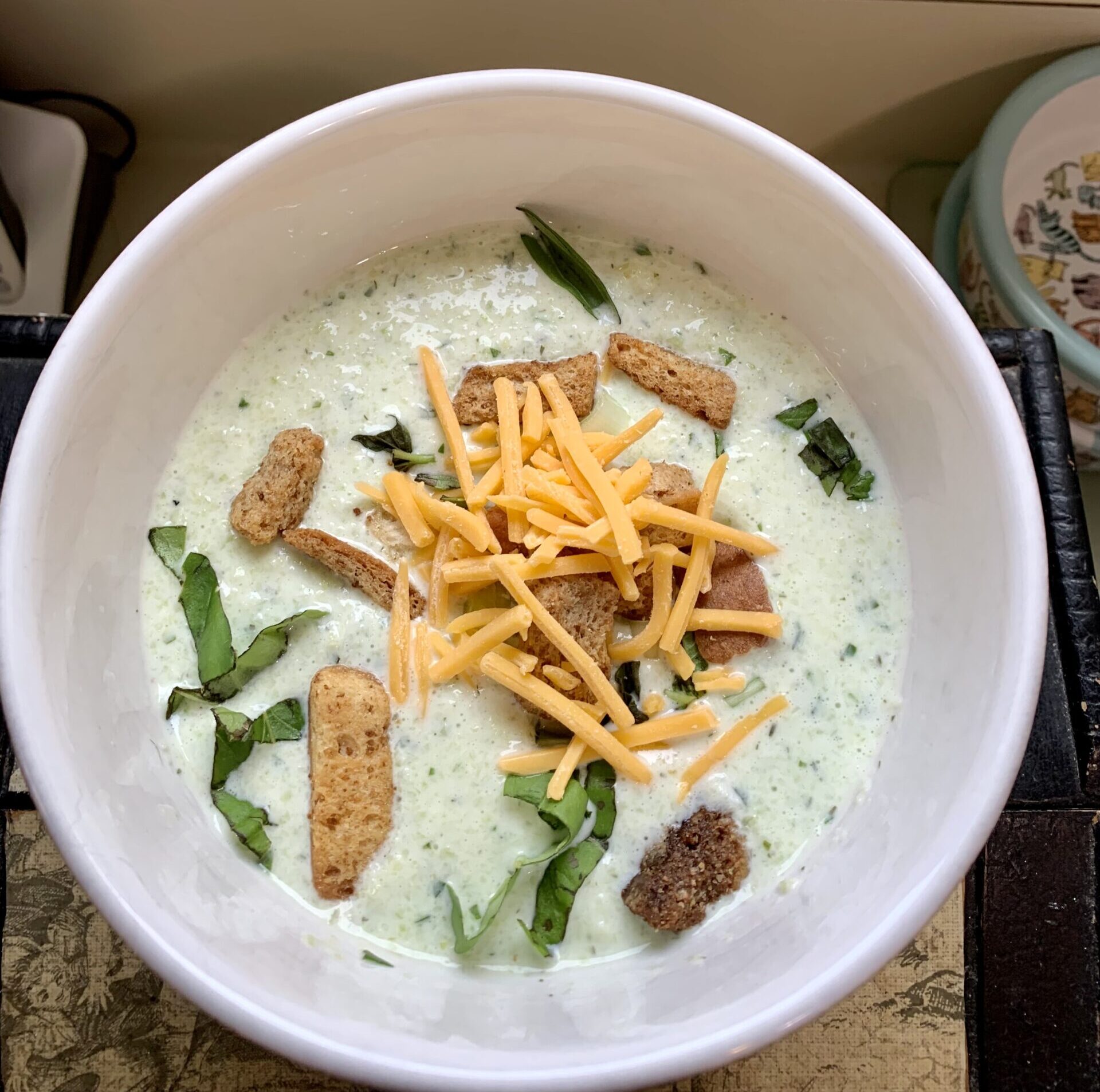 Lactose Free Cucumber Soup